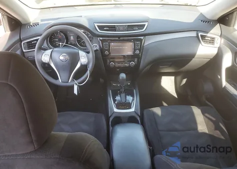 2014 Nissan Rogue S z USA, uszkodzony, nr VIN 5N1AT2MTXEC801855